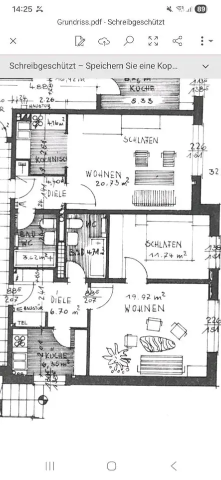 2 Zimmer Wohnung mit 46 m² in Wilhelmshaven – Bild 7